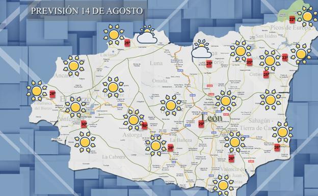 Previsión meteorológica.