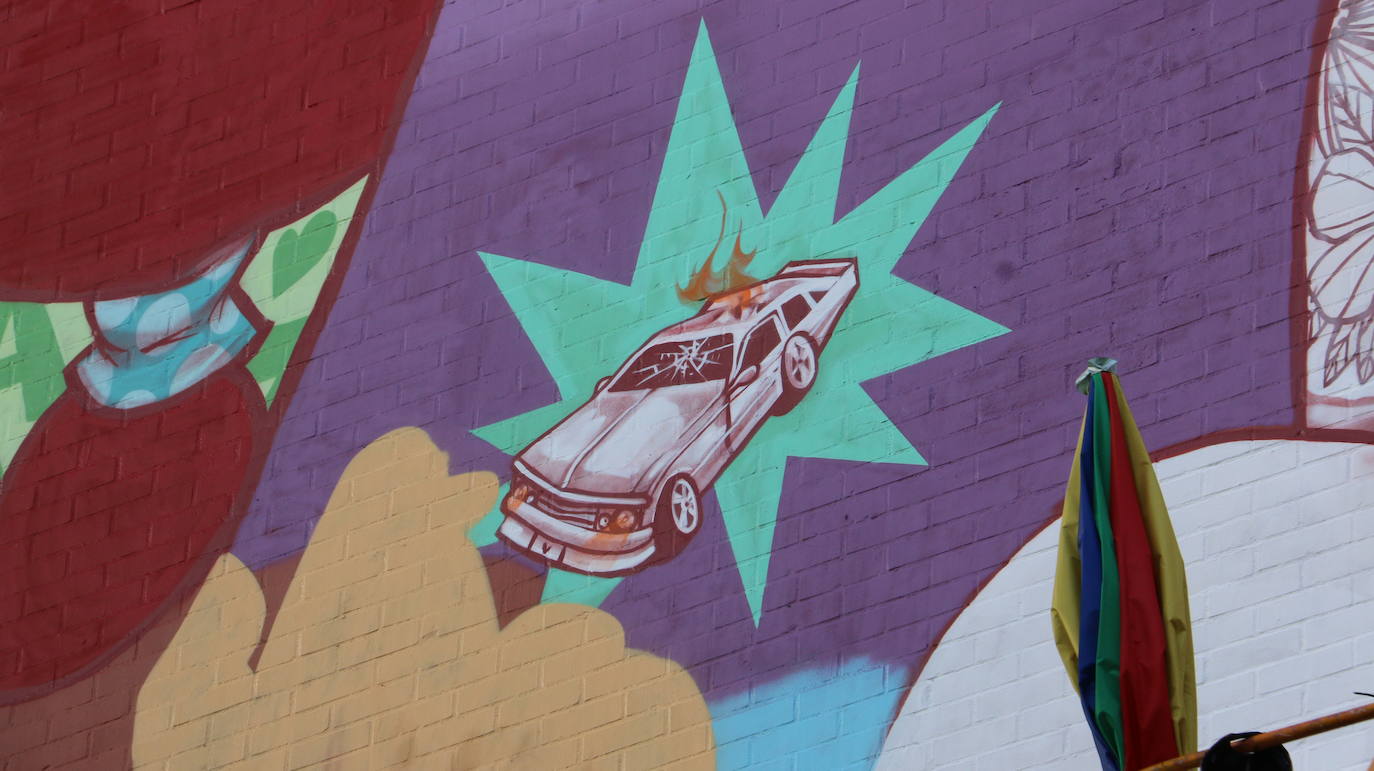 Fotos: Última jornada del VII Festival Internacional de Arte Urbano Art Aero Rap de La Bañeza