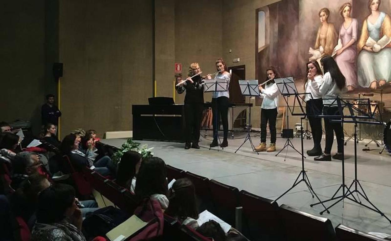 Un concierto de la Escuela de Música,