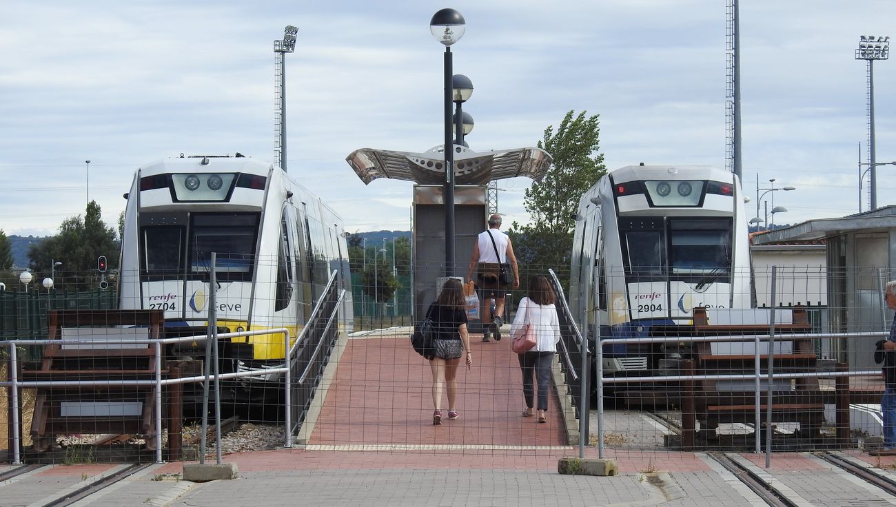Trenes de Feve, este domingo, en La Asunción.