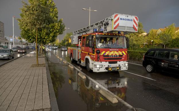 Galería. Tormenta en Valladolid. 