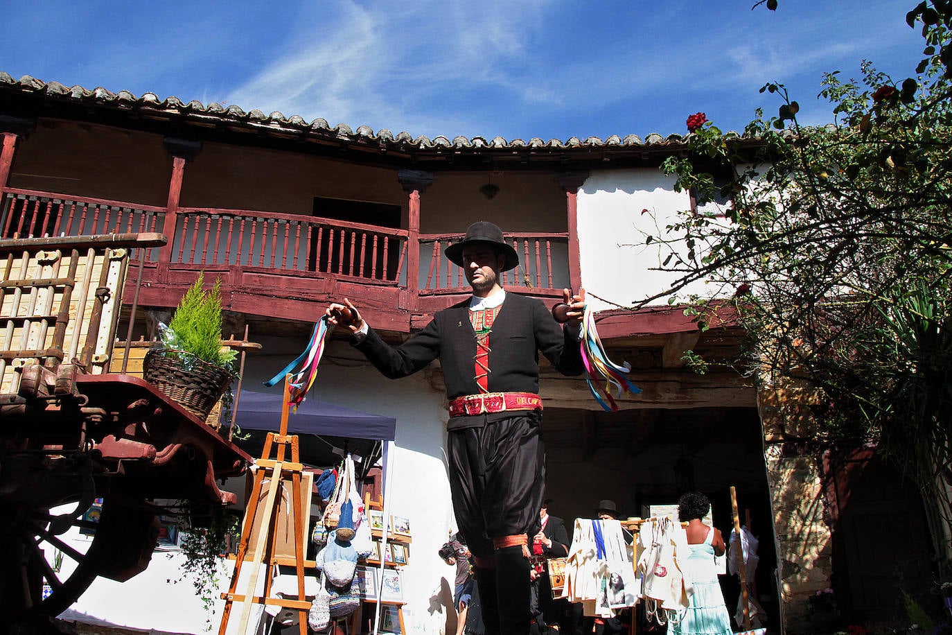 Fotos: Los patios maragatos de Santa Colomba de Somoza