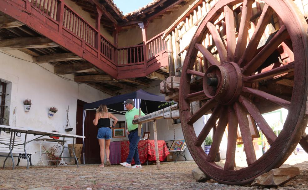 Uno de los patios que se pueden visitar.