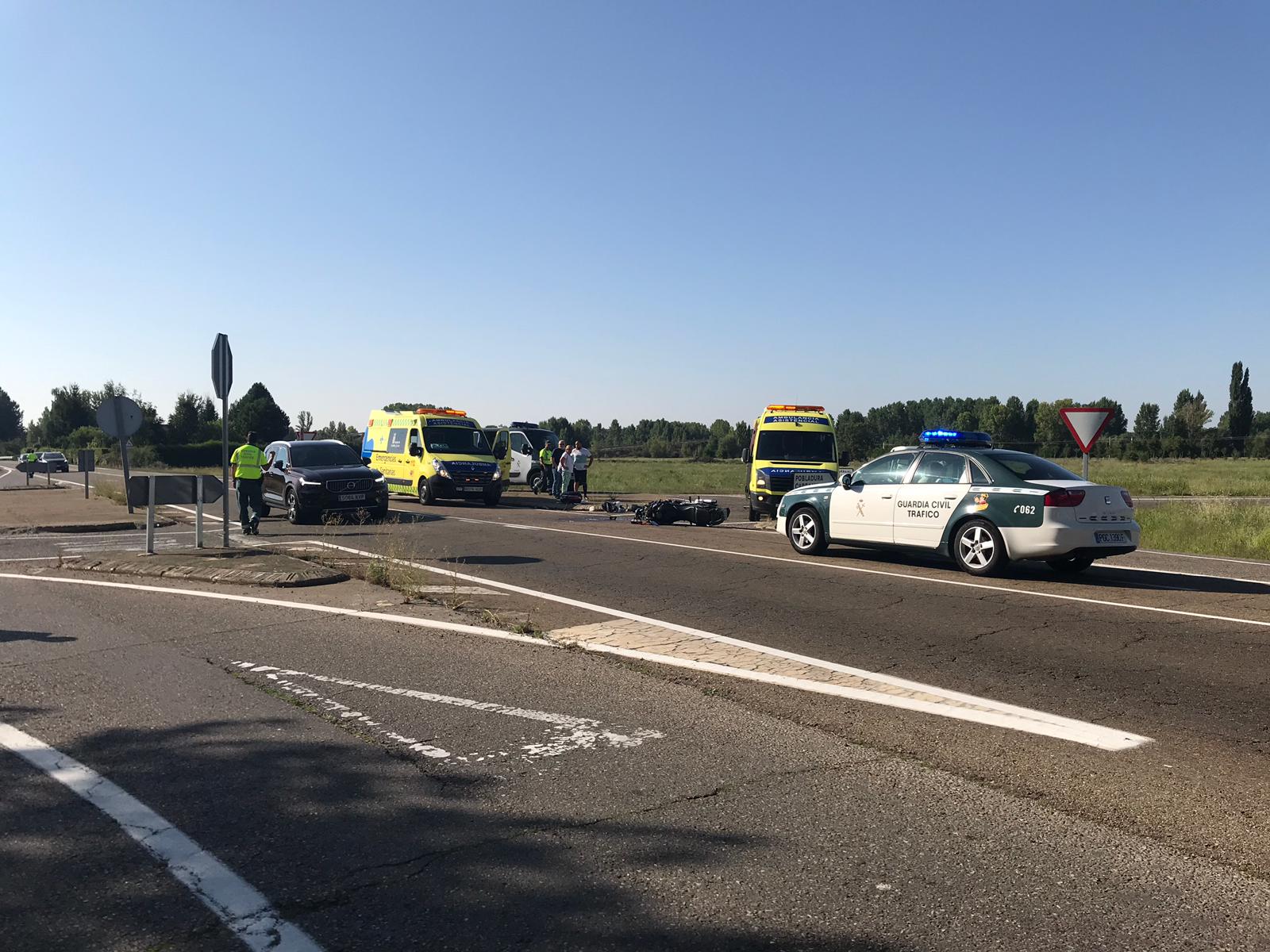 Fotos: Accidente en Sariegos del Bernesga