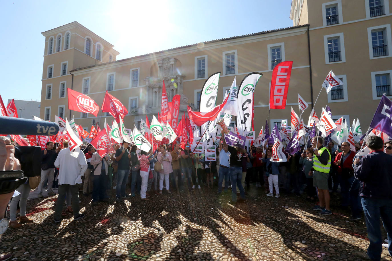 Fotos: Los docentes exigen la jornada de 35 horas