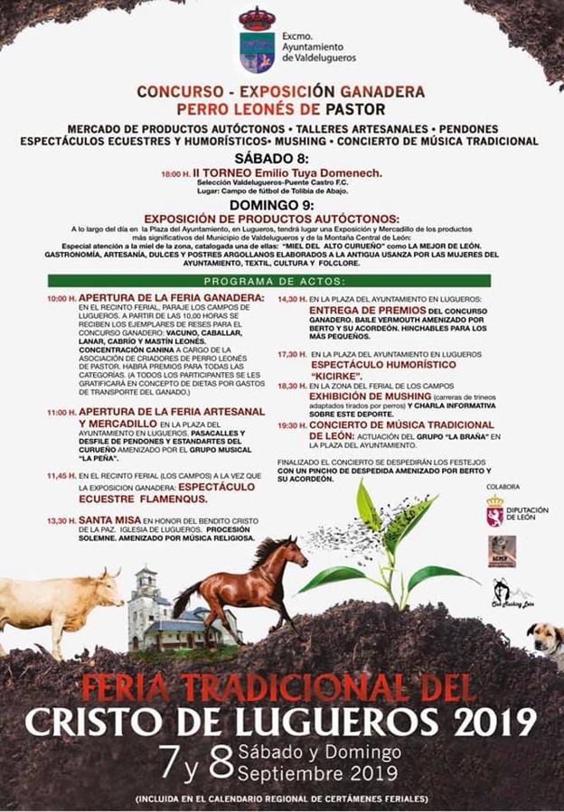 Cartel anunciador de la feria