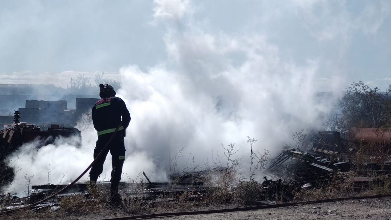 Fotos: Fuego en Trobajo