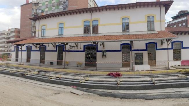Vista de la Estación de Matallana. 