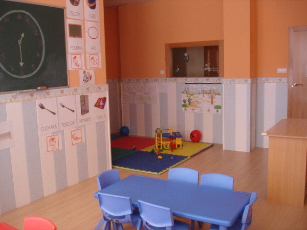 Imagen de un grupo de niños en el Centro Infantil El Álamo.