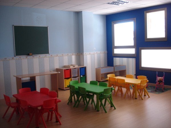 Imagen de un grupo de niños en el Centro Infantil El Álamo.