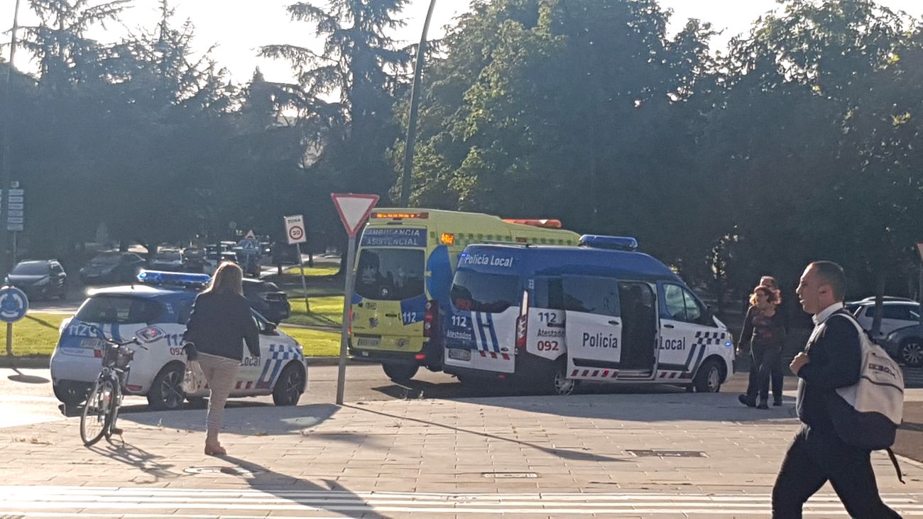 Imagen del lugar del accidente.