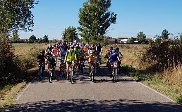 Un instante de la marcha.