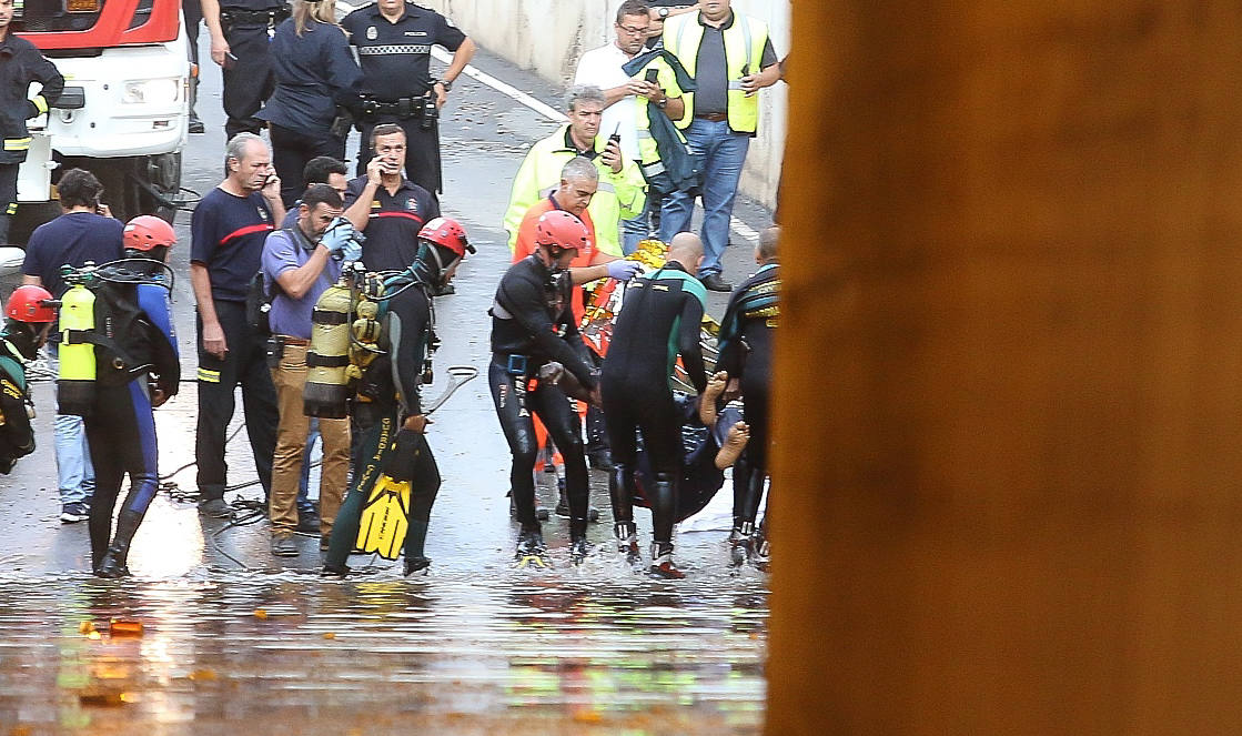 Fotos: El temporal de Almería en imágenes