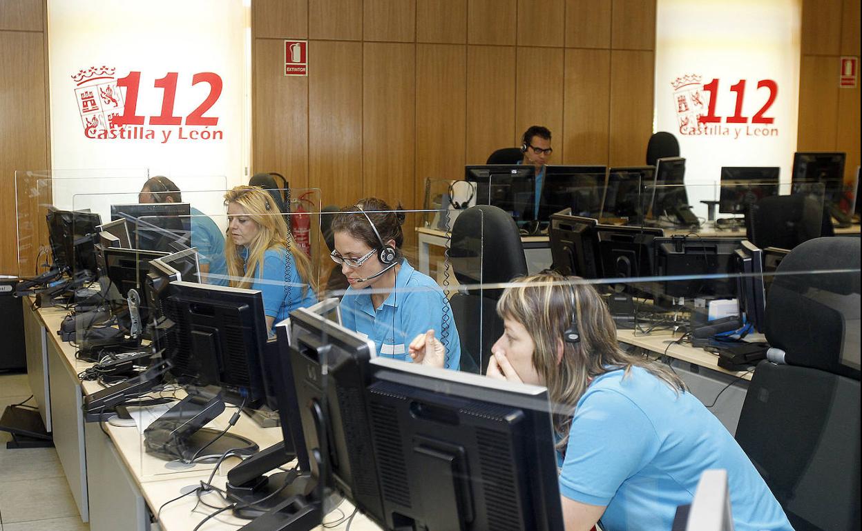 Las oficinas del 112. 