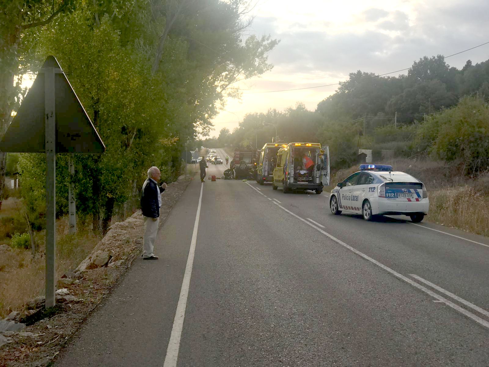 Fotos: Accidente en El Ferral del Bernesga