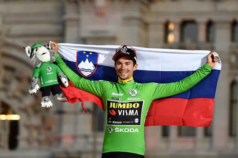 El ciclista esloveno conquista la primera grande de su carrera