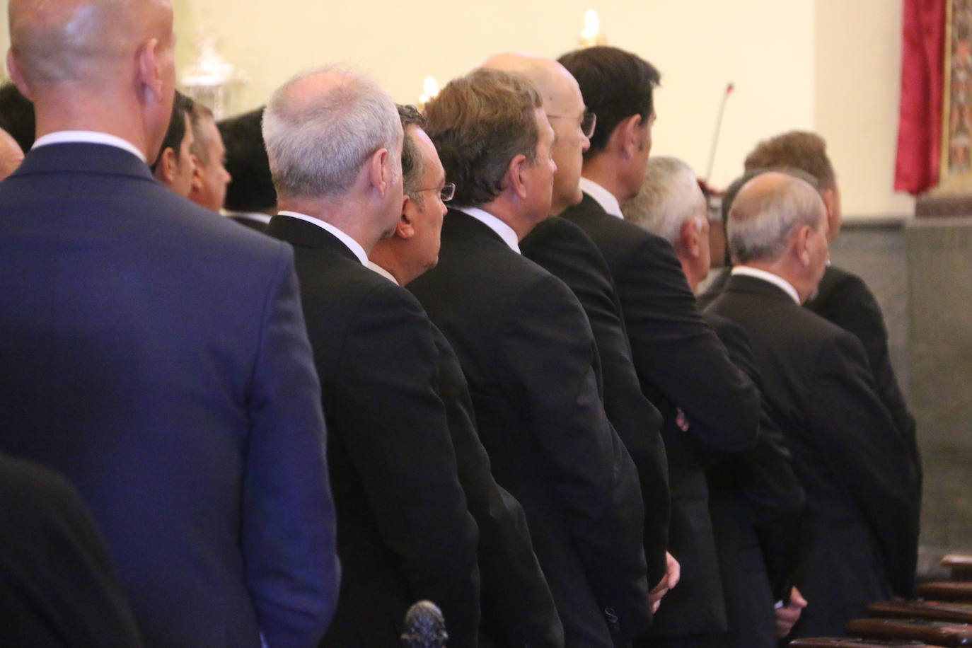 Momento de la toma de posesión,