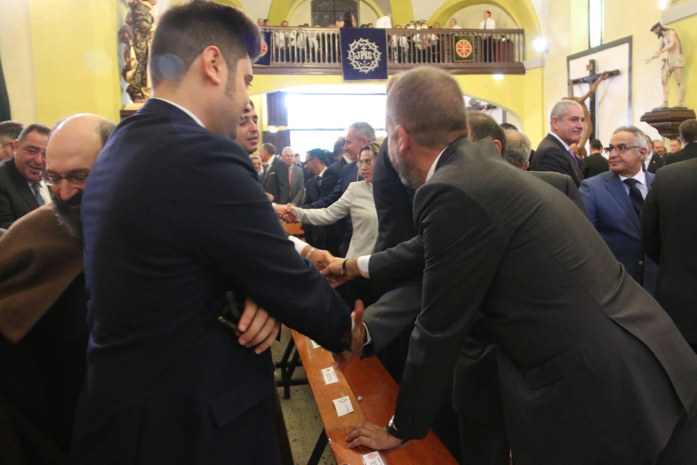 Momento de la toma de posesión,