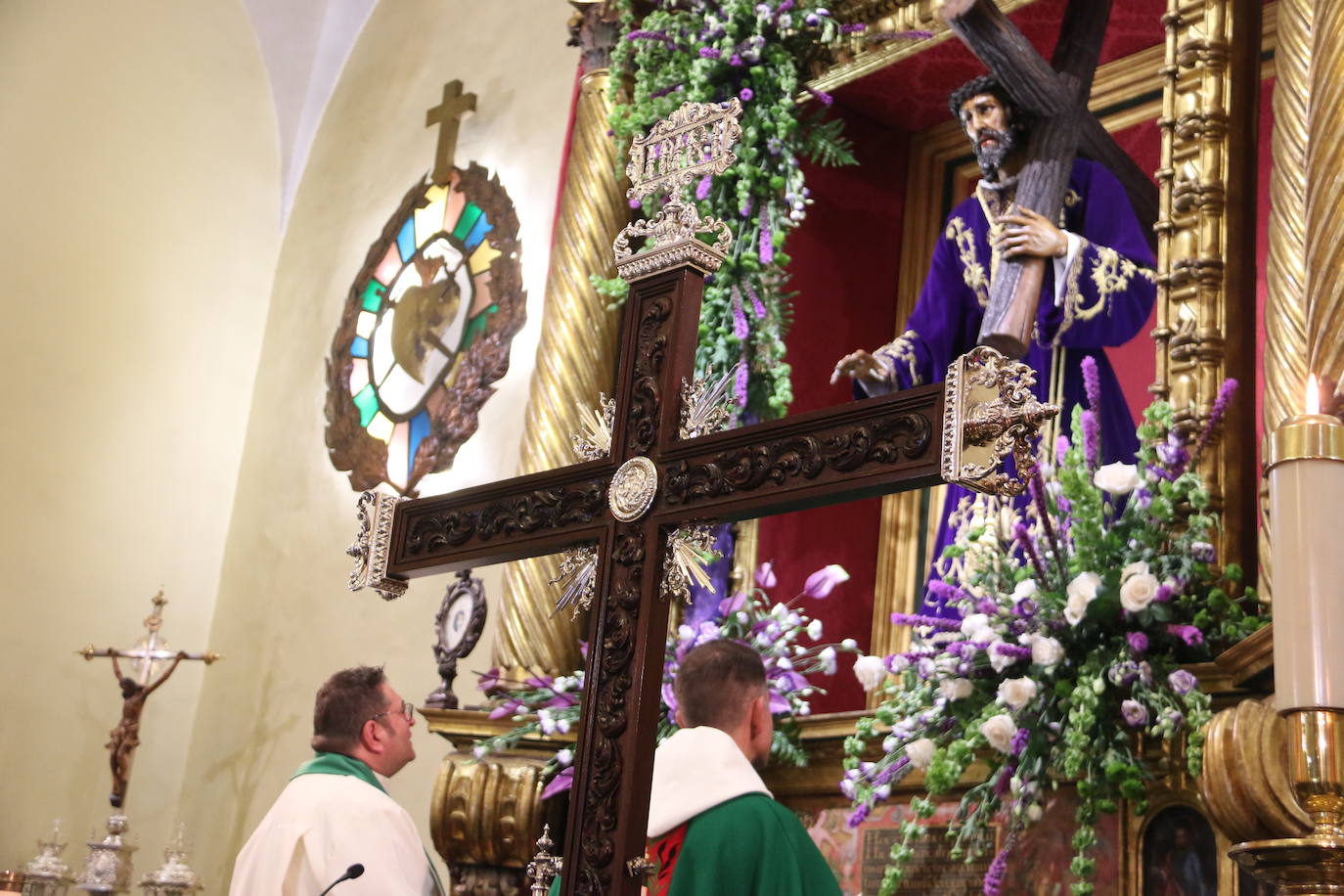 Momento de la toma de posesión,