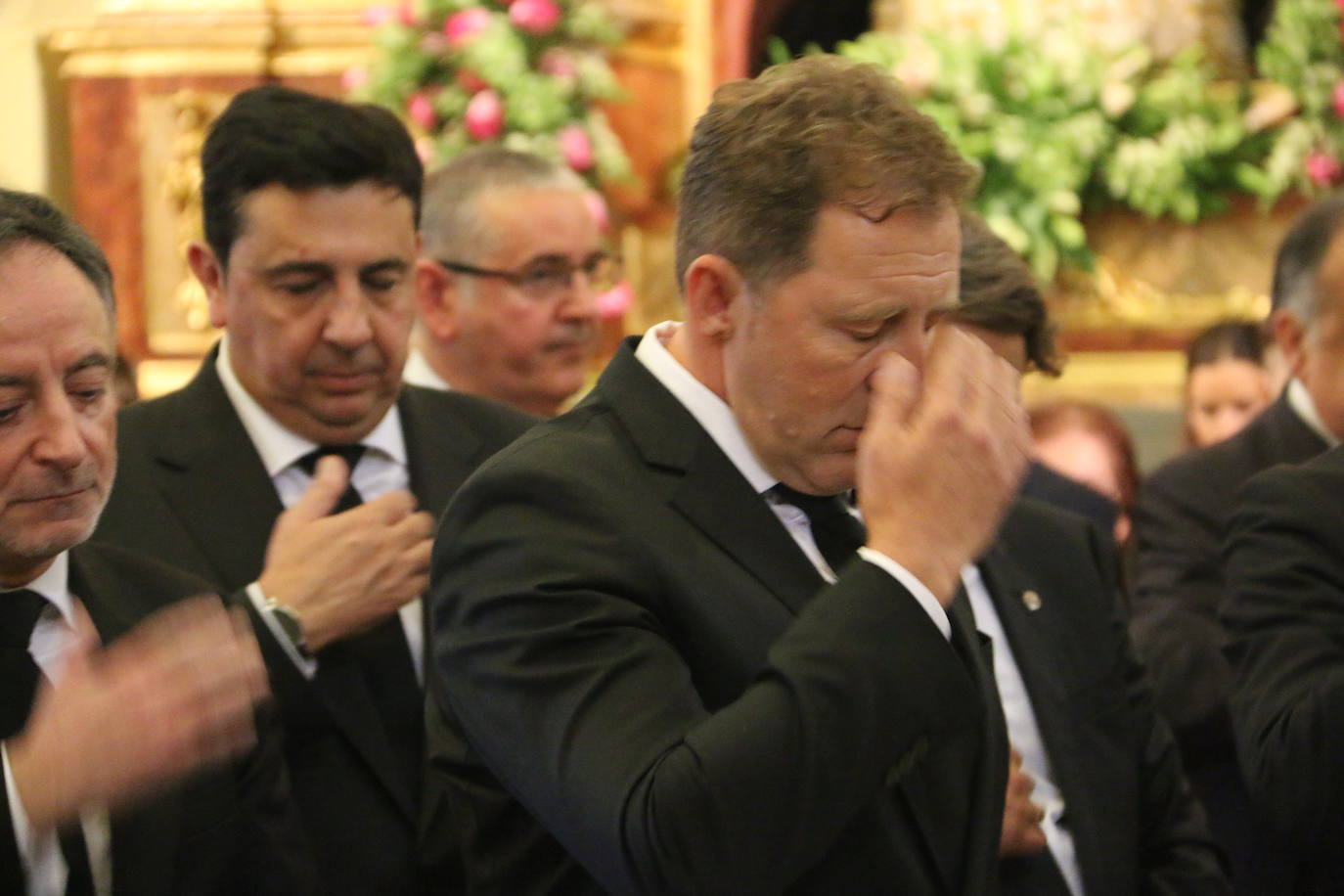 Momento de la toma de posesión,