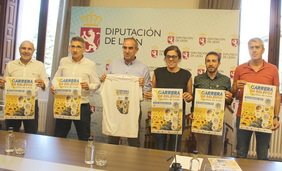 Presentación de la X Carrera de Relevos de la Diputación.