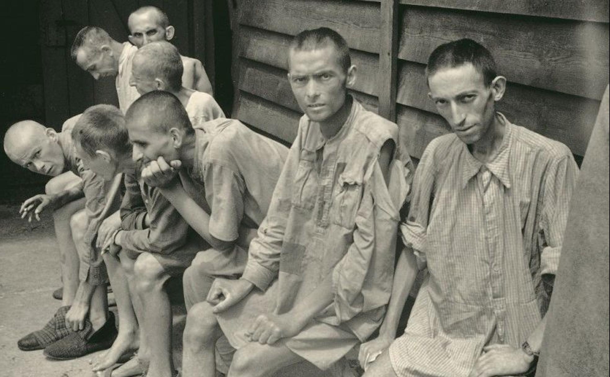 Presos españoles fotografiados en los campos de concentración nazis.