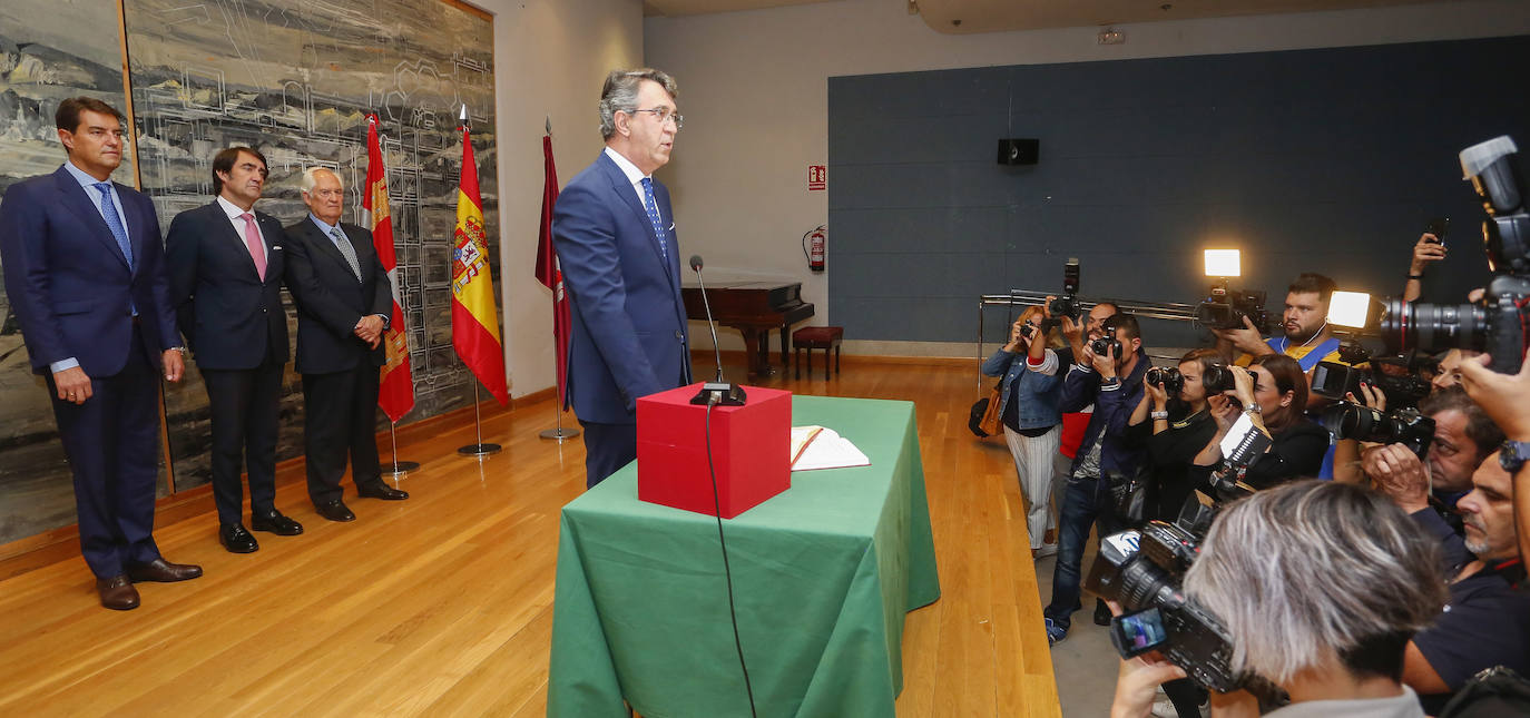 Juan Martínez Majo, durante su toma de posesión.