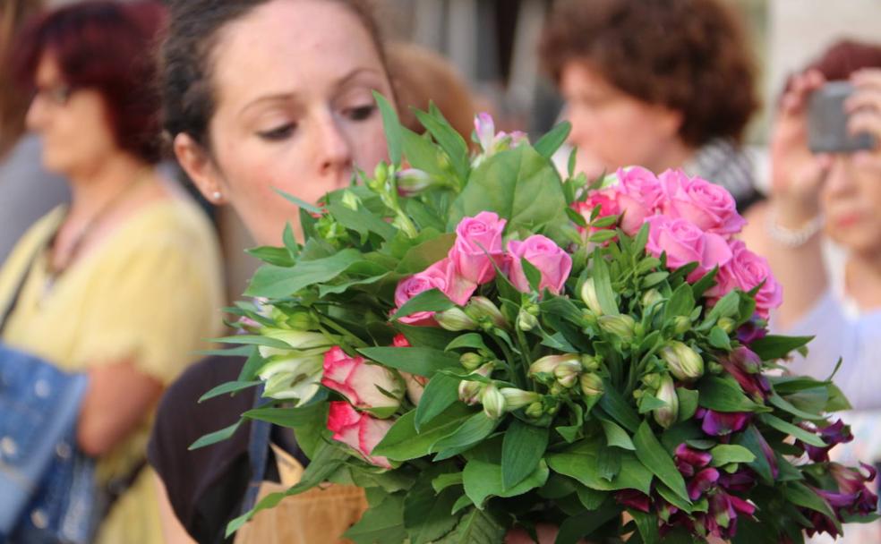 Concurso del Mejor Artesano Floral. 