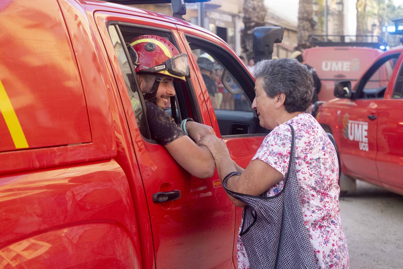 Los 1.400 efectivos y 400 medios materiales que la Unidad Militar de Emergencias (UME) y el resto de las Fuerzas Armadas desplegaron en la Región comienzan el regreso a sus bases tras rebajarse el nivel de emergencia