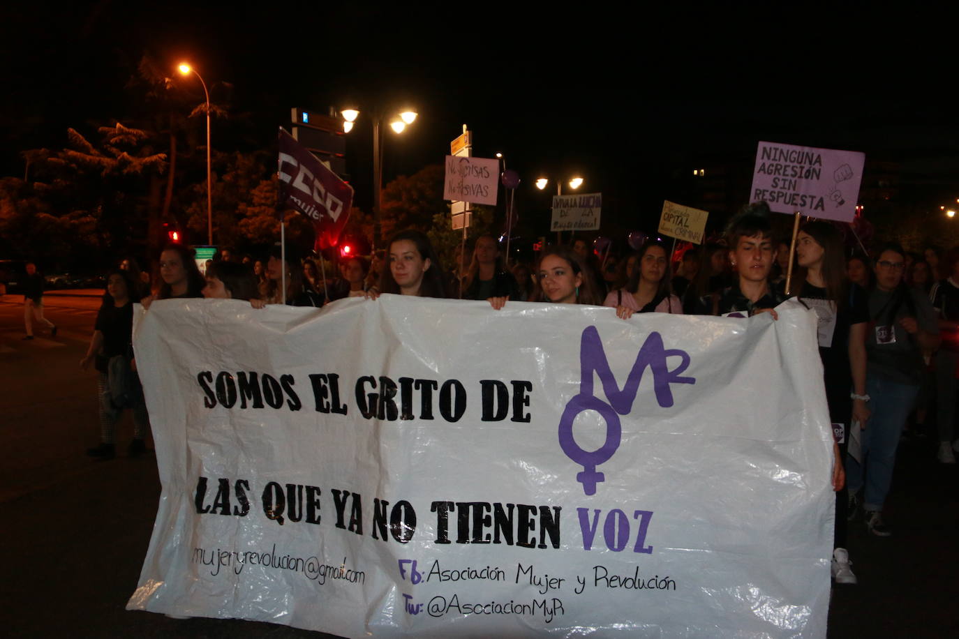 Fotos: León sale a la calle ante la Emergencia Feminista por la violencia machista