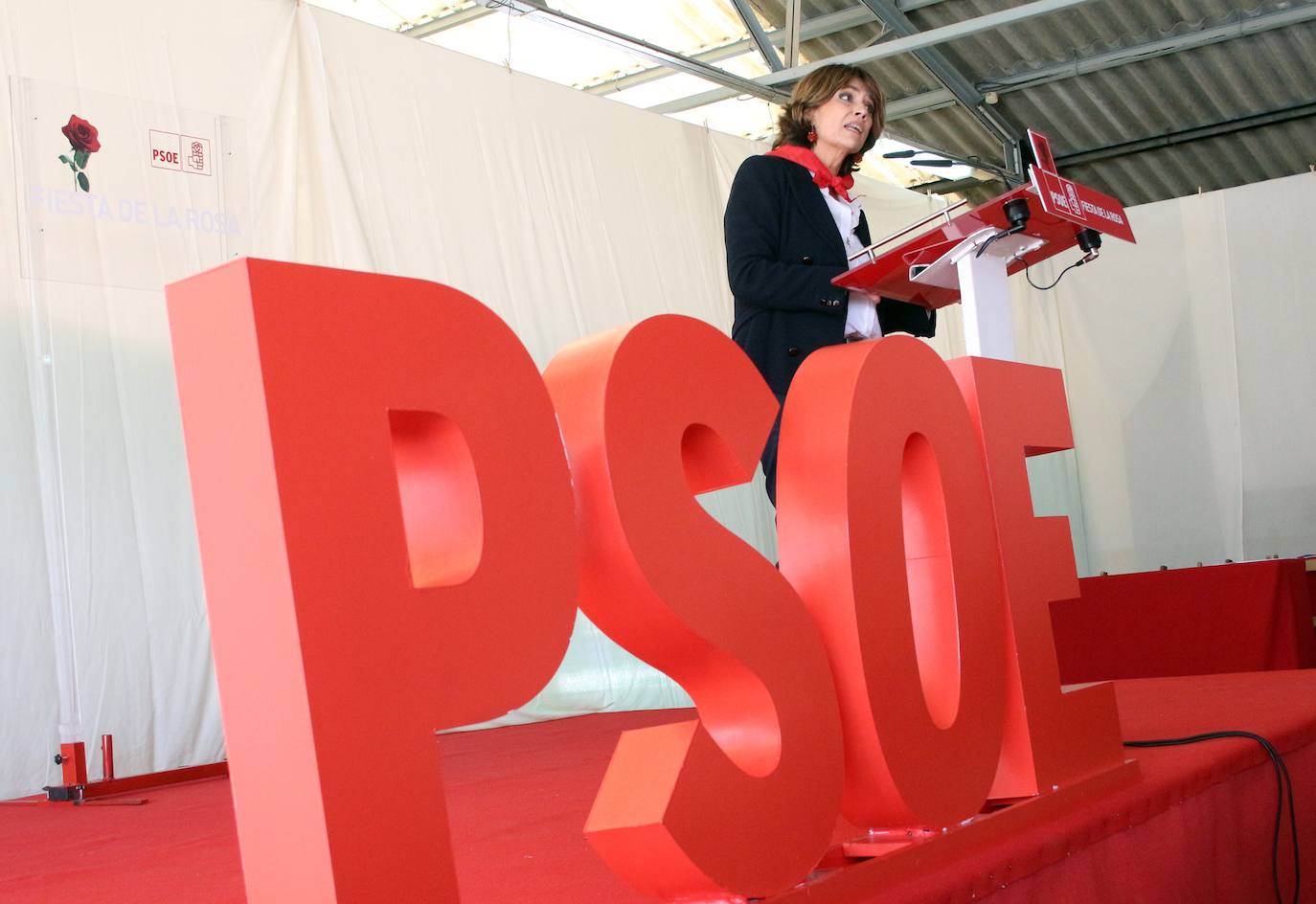 Fotos: La ministra de Justicia interviene en la Fiesta provincial del PSOE de León en Camponaraya