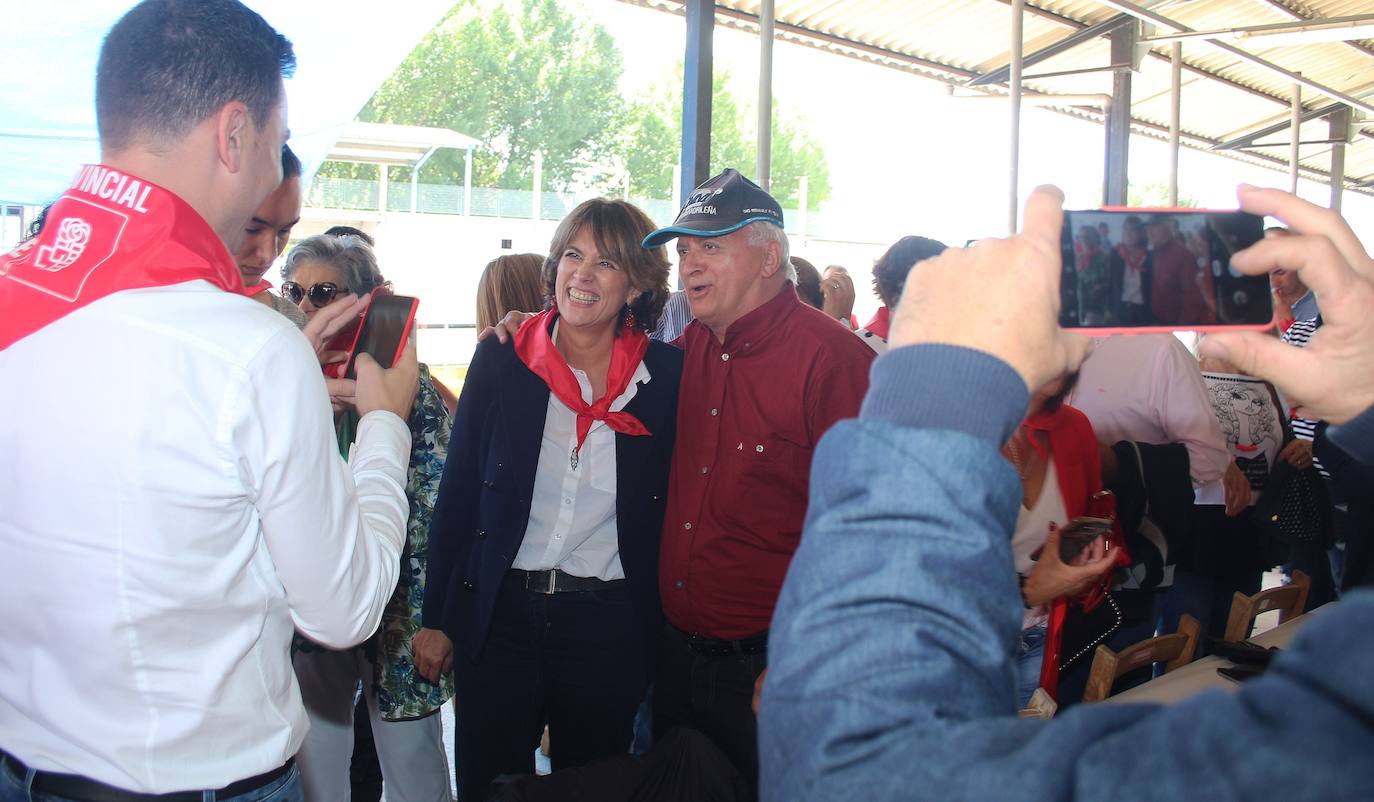 Fotos: La ministra de Justicia interviene en la Fiesta provincial del PSOE de León en Camponaraya