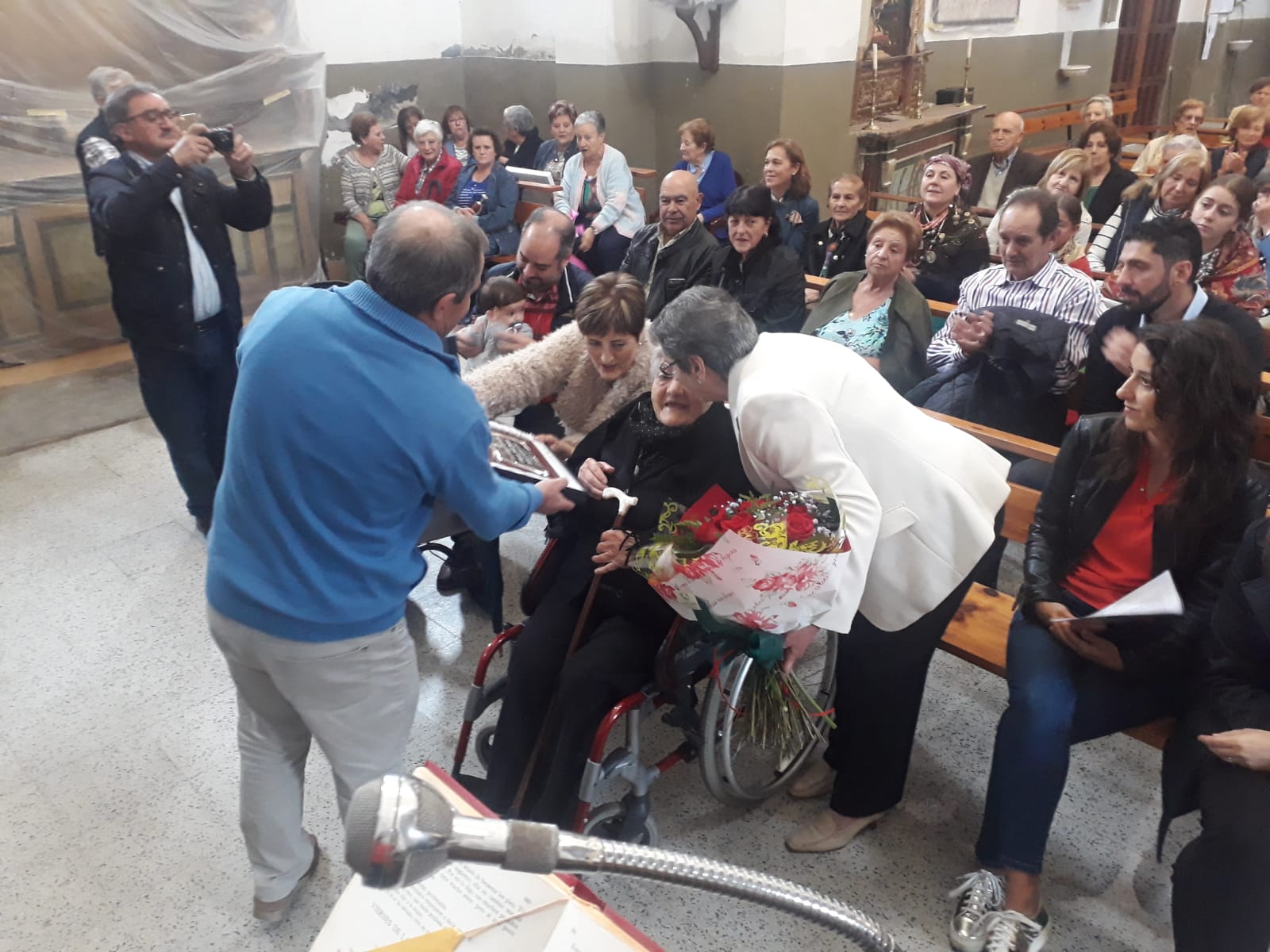 Fotos: Llamas de la Ribera celebra los 100 años la &#039;Tía Engracia&#039;