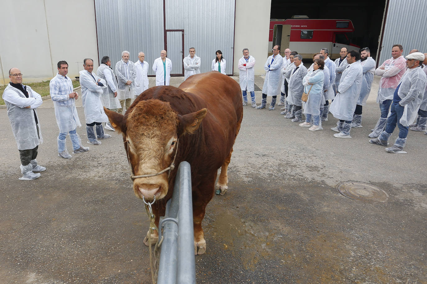 Fotos: El director general de Producción Agropecuaria visita las instalaciones del Censyra