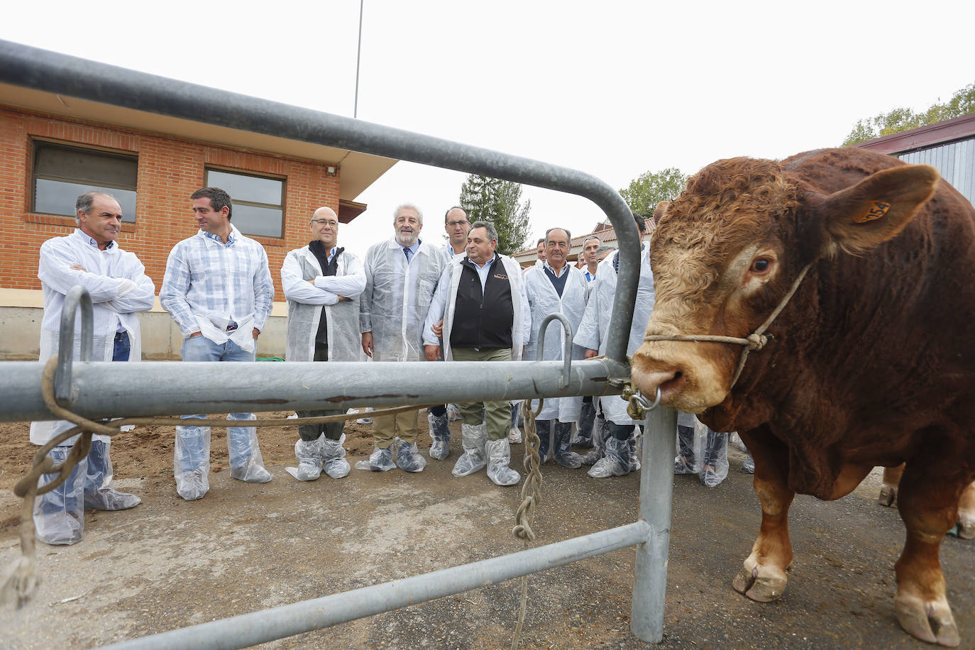 Fotos: El director general de Producción Agropecuaria visita las instalaciones del Censyra