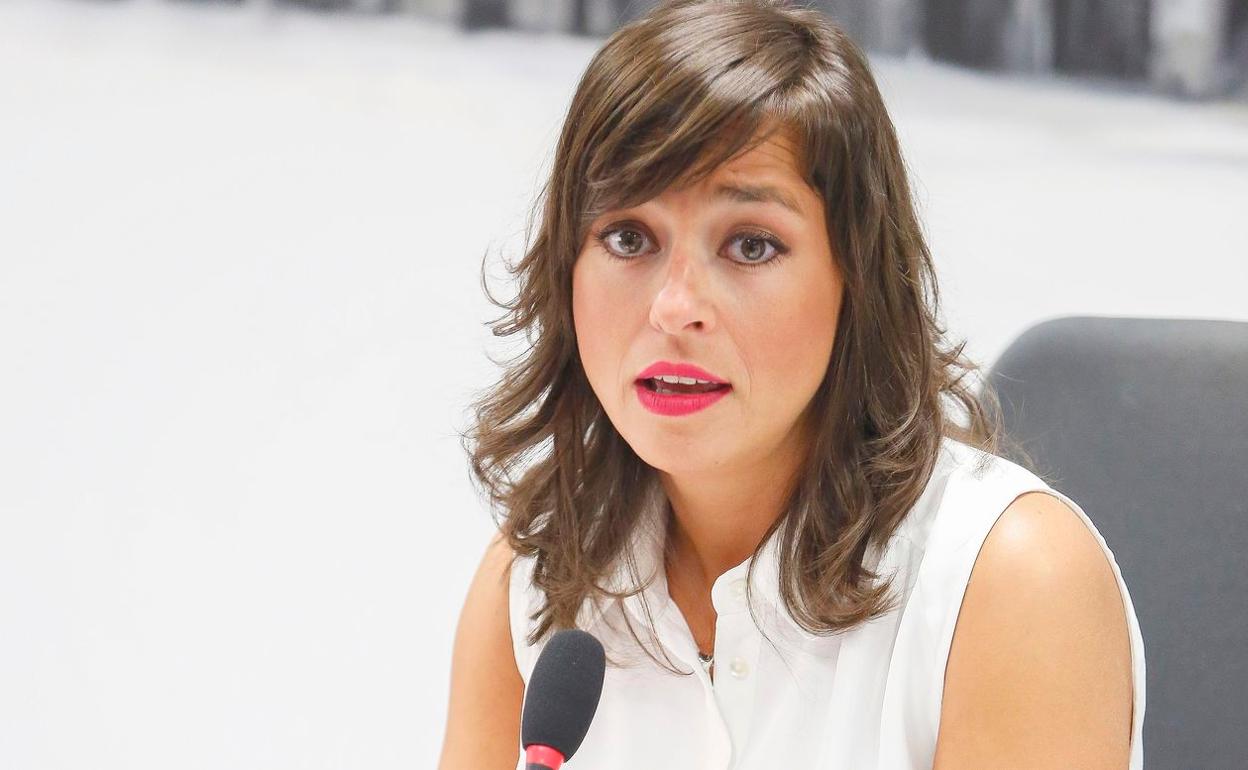 Gemma Villarroel, durnte una rueda de prensa.