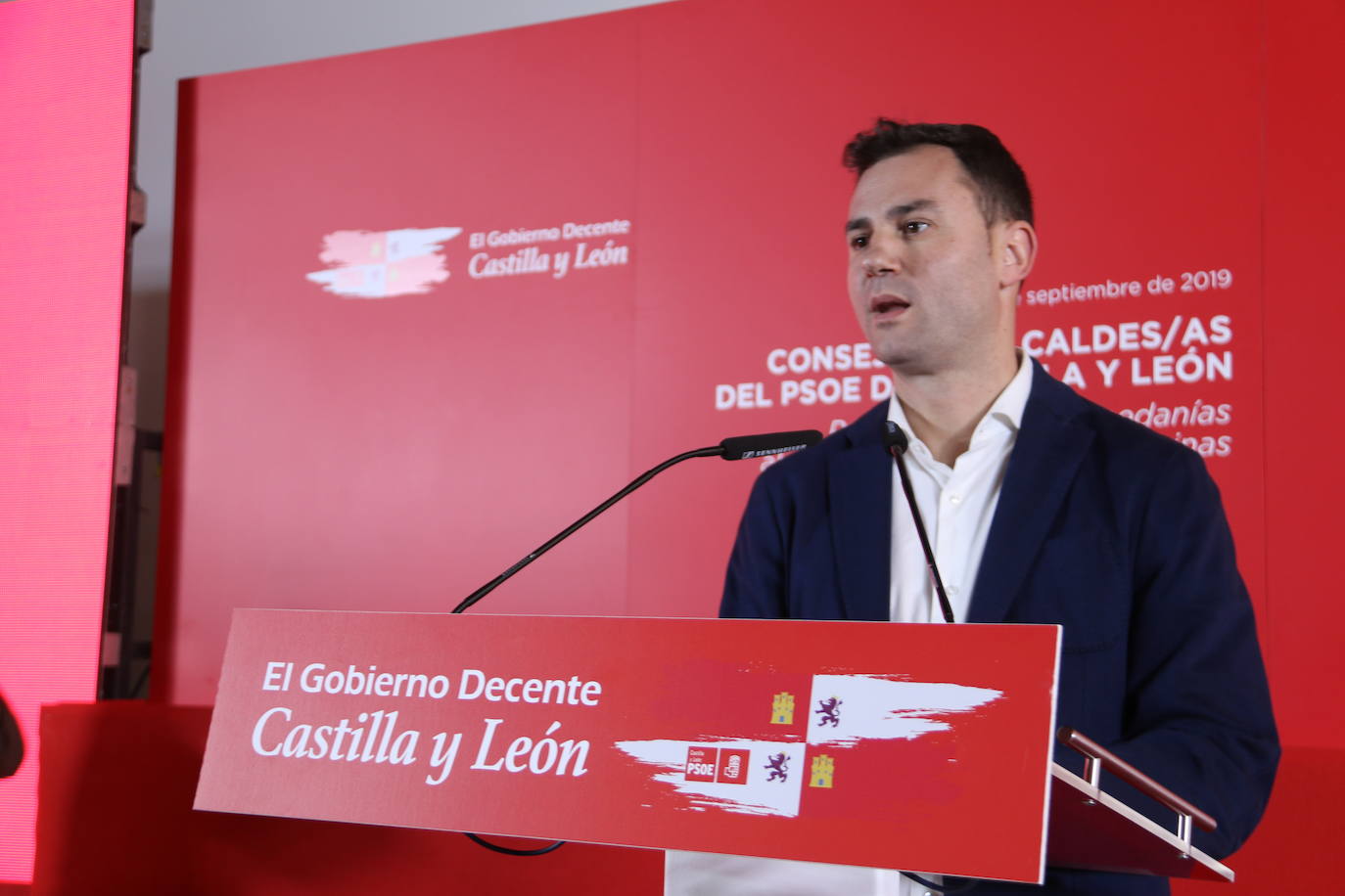 Diferentes cargos del Partido Socialista.