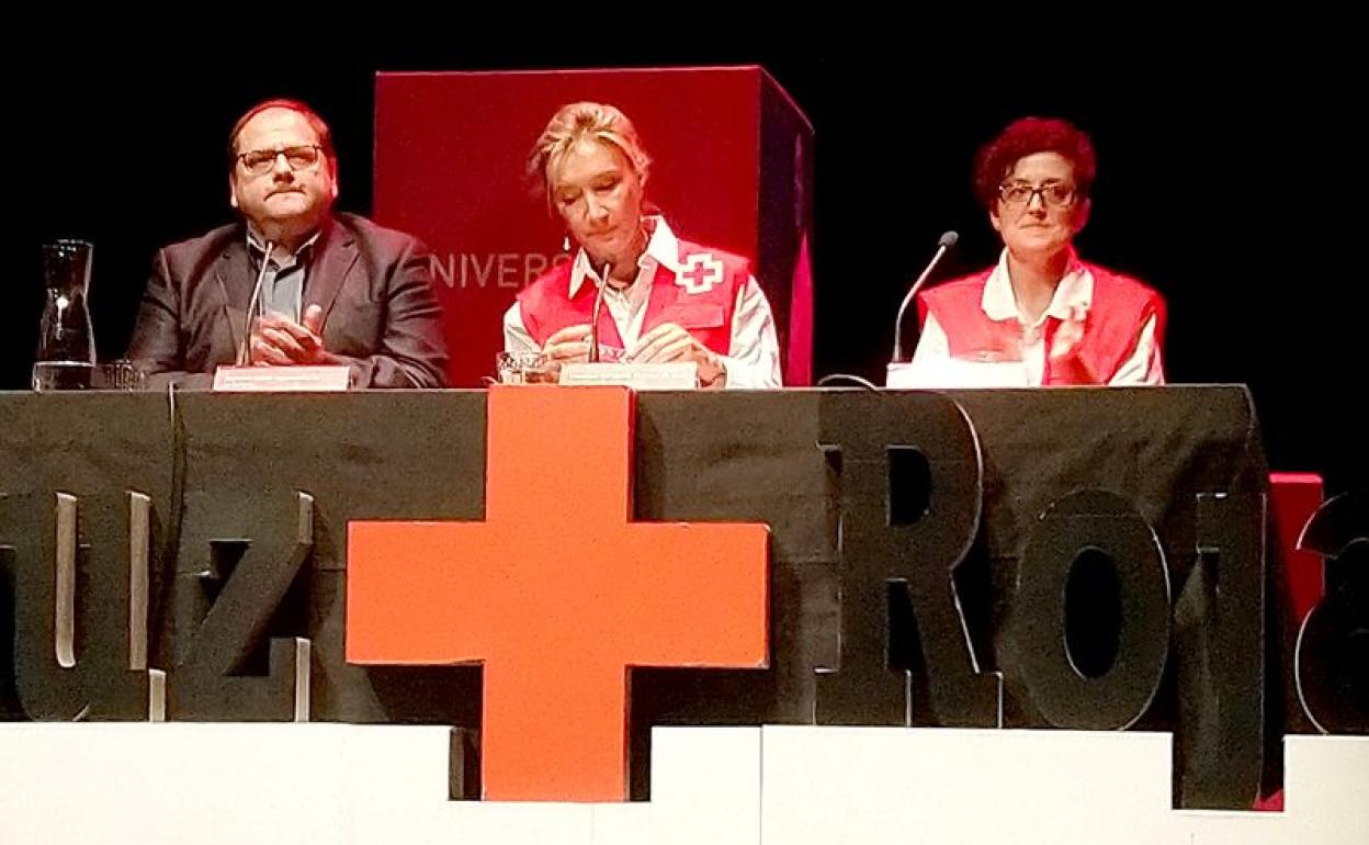 Un instante de la asamblea celebrada en La Bañeza.