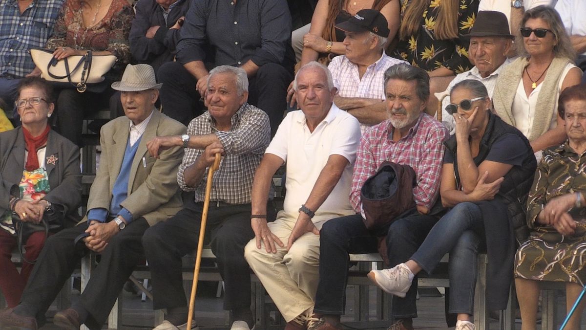Fotos: Corro de lucha leonesa de San Froilán a los pies de la Catedral