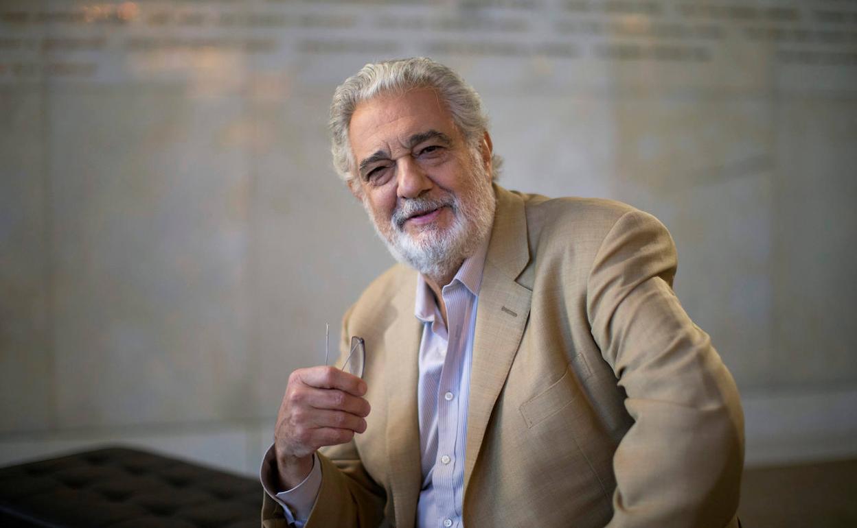 Plácido Domingo. 