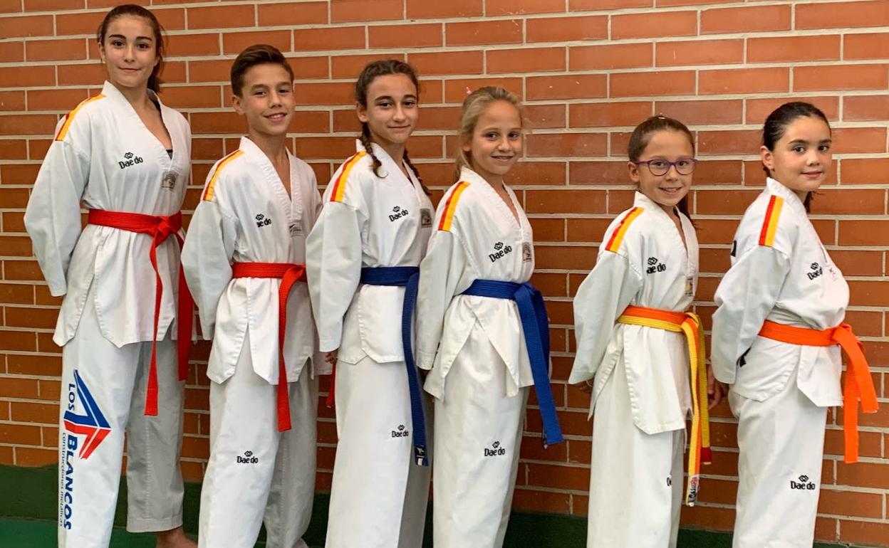 Seis taekwondistas del Club Saya 'Los Blancos' disputarán el primer campeonato de la temporada