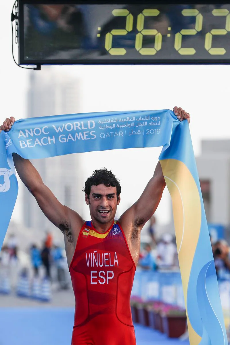 El leonés Kevin Viñuela, campeón de los Juegos Mundiales de Playa en Catar.