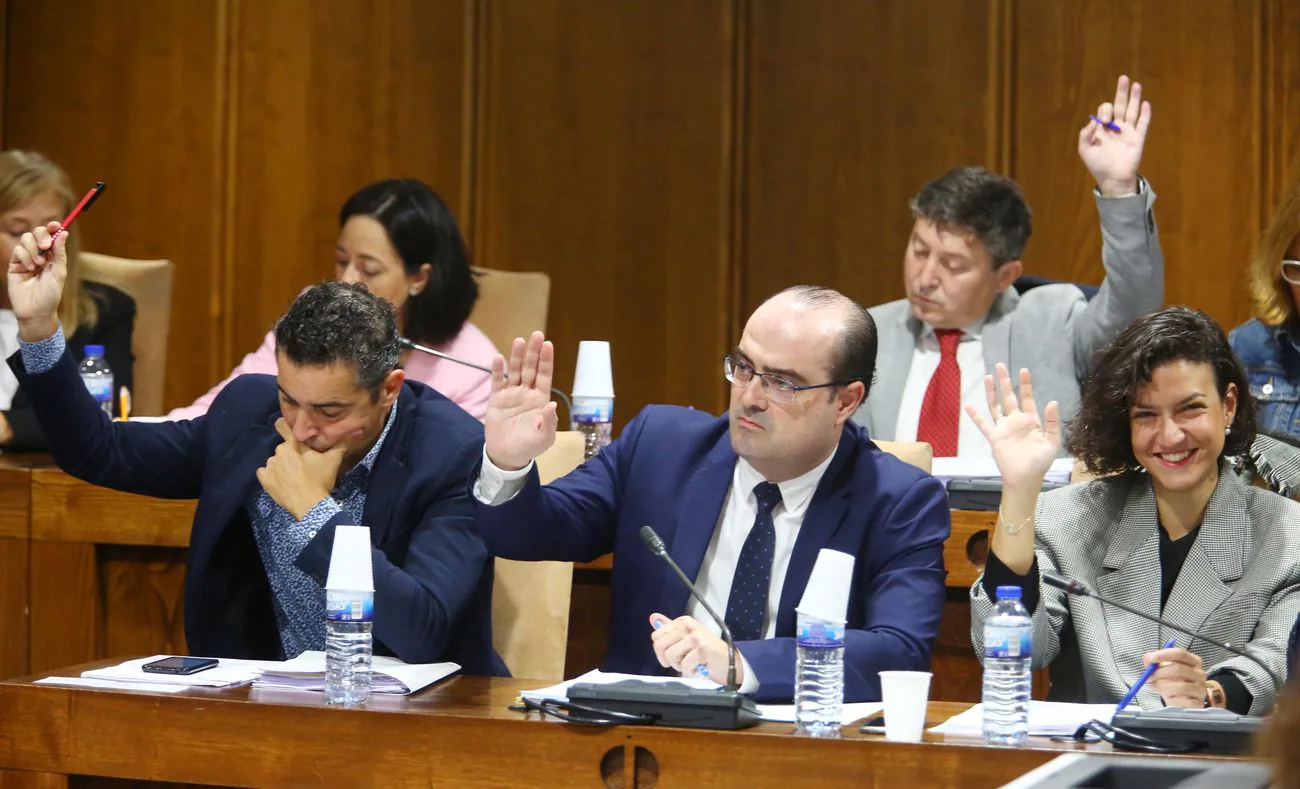 Pleno de presupuestos en el Ayuntamiento de Ponferrada.