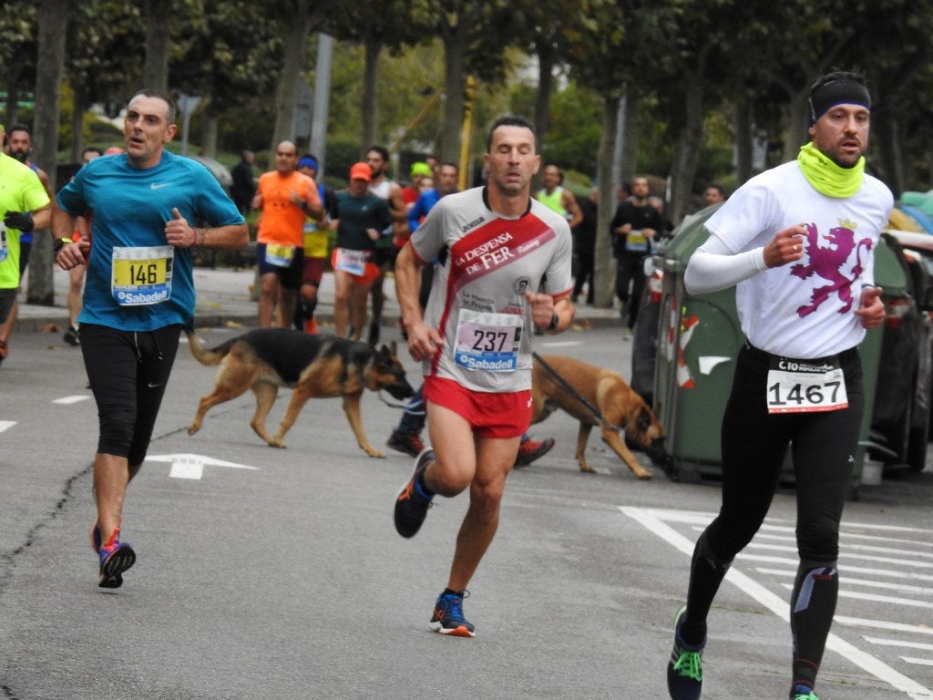 León se ha convertido de nuevo en el escenario para una gran cita del atletismo. Brillantes 10 kilómetros en la ciudad.