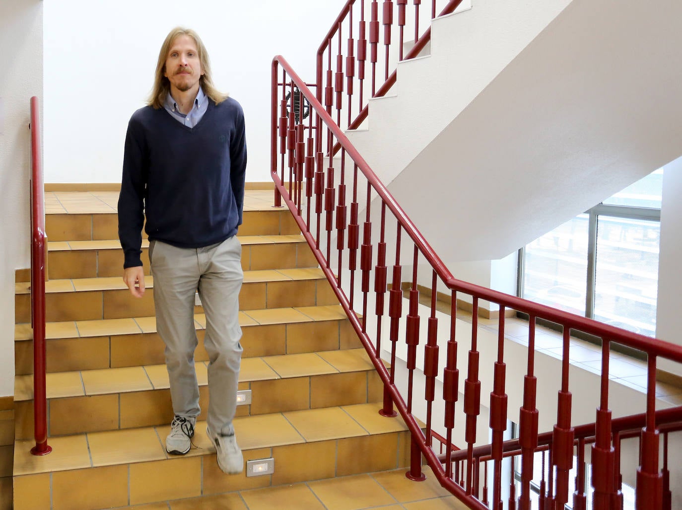 El secretario general de Podemos Castilla y León, Pablo Fernández.