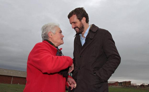 Galería. Casado visita Matadeón de los Oteros.