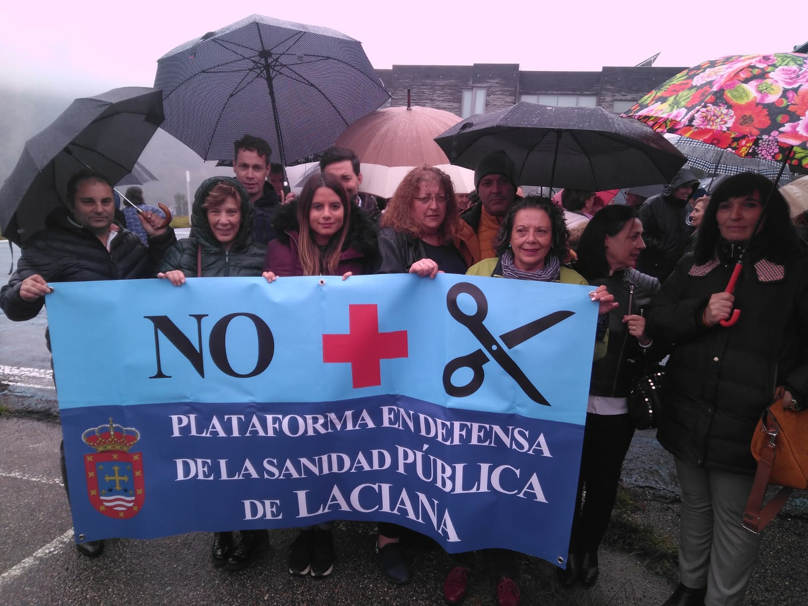 Fotos: Protesta contra los recortes sanitarios en Villablino