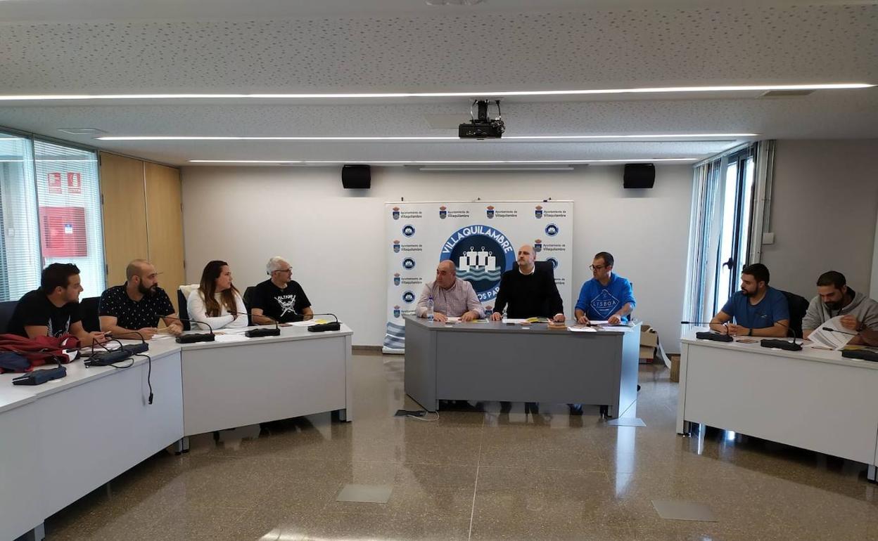 Reunión de consittución del Consejo de la Juventud.