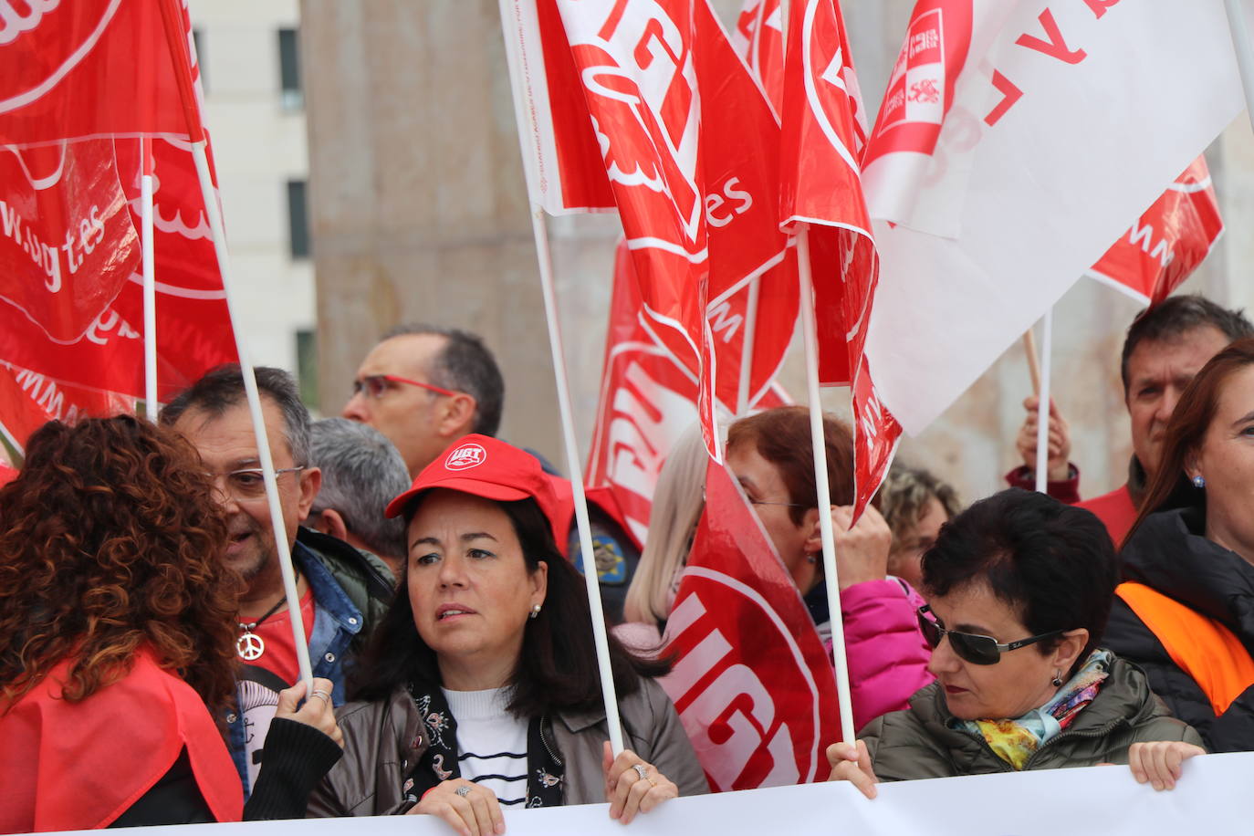 Los sindicatos de los empleados públicos reivindican que la Junta de Castilla y León devuelva los derechos a los 15.000 funcionarios de la provincia.