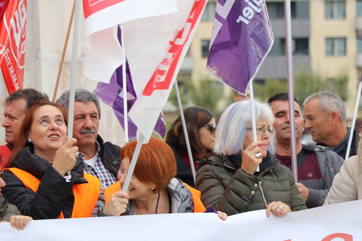 Los sindicatos de los empleados públicos reivindican que la Junta de Castilla y León devuelva los derechos a los 15.000 funcionarios de la provincia.